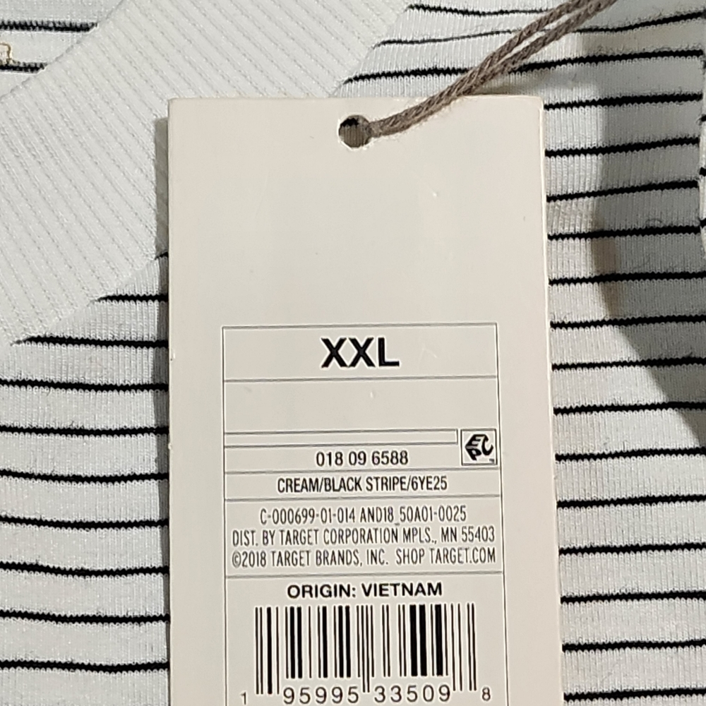 New Day stiped sleeveless dress Size XXL - Picture 10 of 10